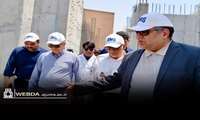 بازدید مسئولان وزارت بهداشت از پروژه پت‌اسکن بیمارستان گلستان اهواز